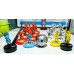 Subbuteo Andrew Table Soccer Set Spain - England Euro  2024 final on WSB Professional bases